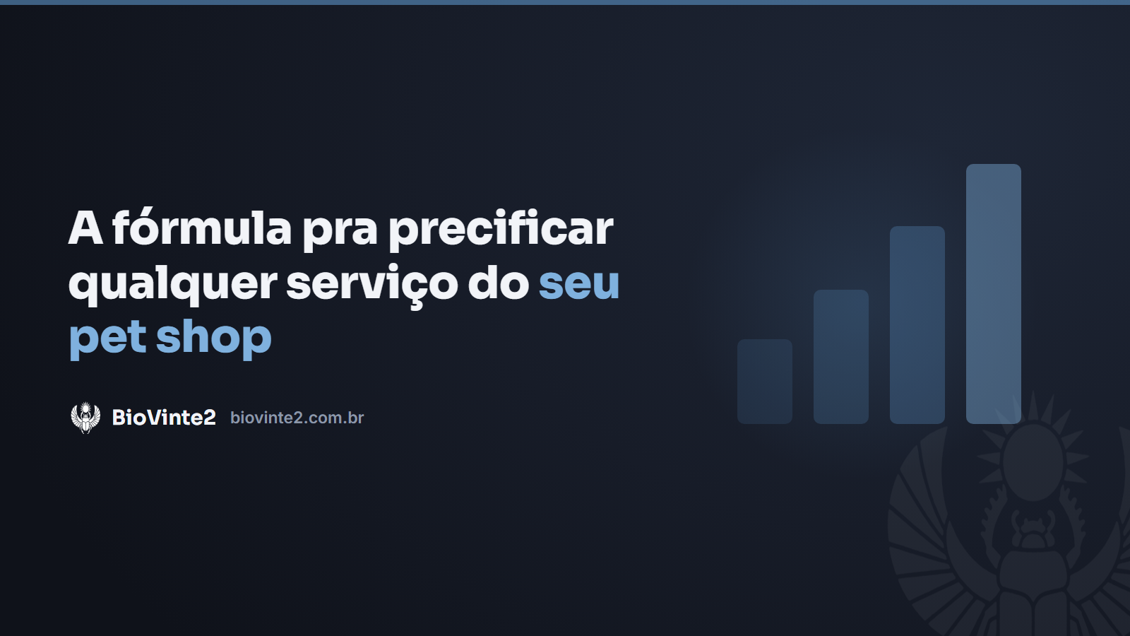 A fórmula pra precificar qualquer serviço do seu pet shop