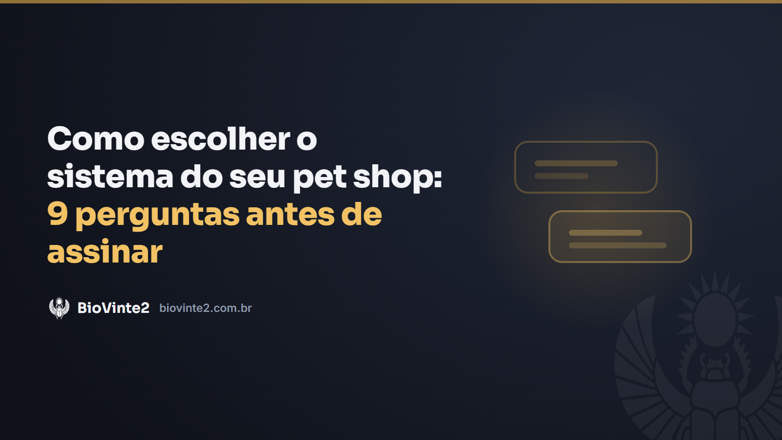 Como escolher o sistema do seu pet shop: 9 perguntas antes de assinar