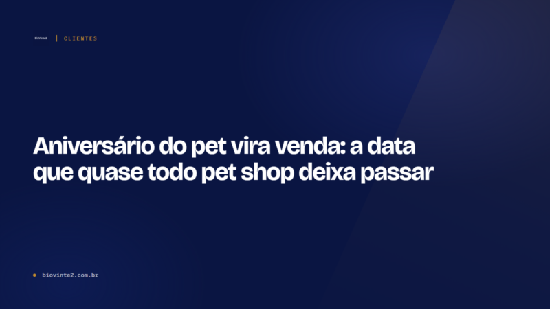 Aniversário do pet vira venda: a data que todos esquecem