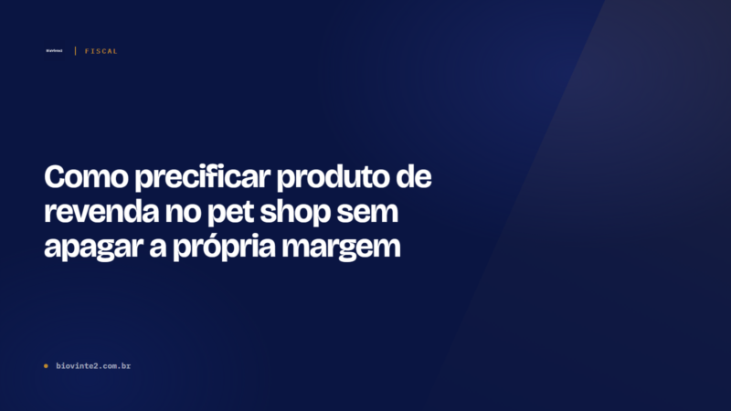 Como precificar produto de revenda no pet shop