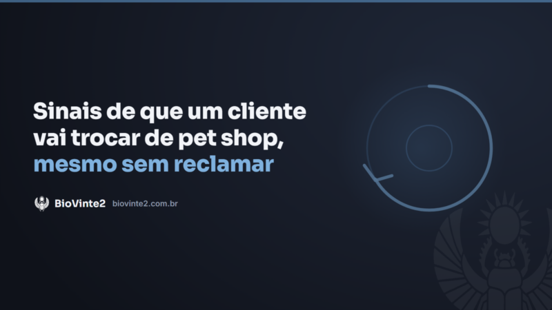 Sinais de que um cliente vai trocar de pet shop, mesmo sem reclamar